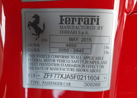 ZFF77XJA5F0211604